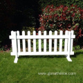 White PVC Temporary Fencing